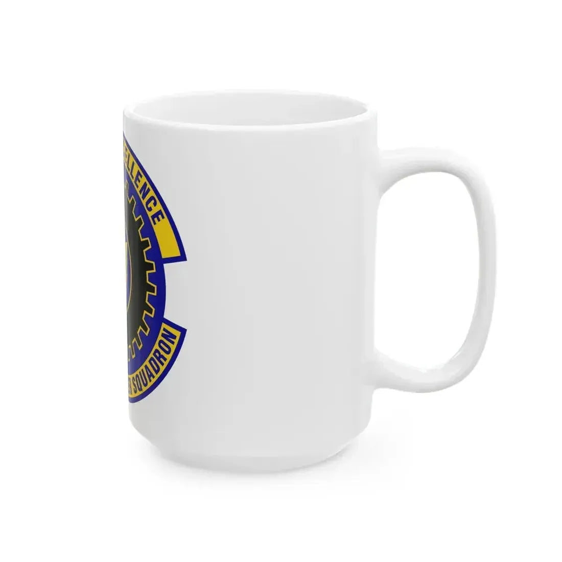 87th Civil Engineer Squadron (U.S. Air Force) White Coffee Mug - Go Mug Yourself