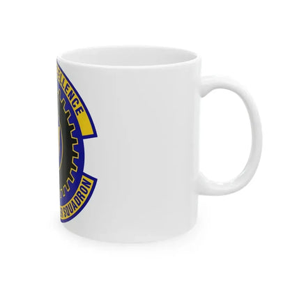 87th Civil Engineer Squadron (U.S. Air Force) White Coffee Mug - Go Mug Yourself