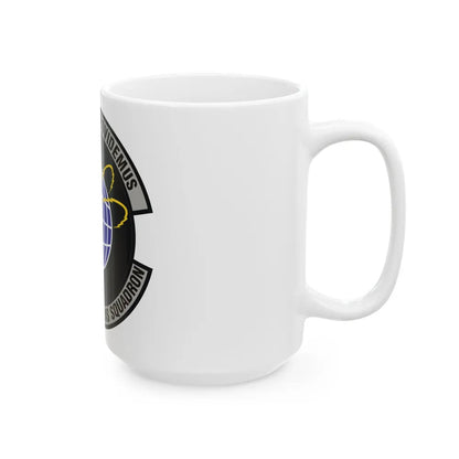 87th Communications Squadron (U.S. Air Force) White Coffee Mug-Go Mug Yourself