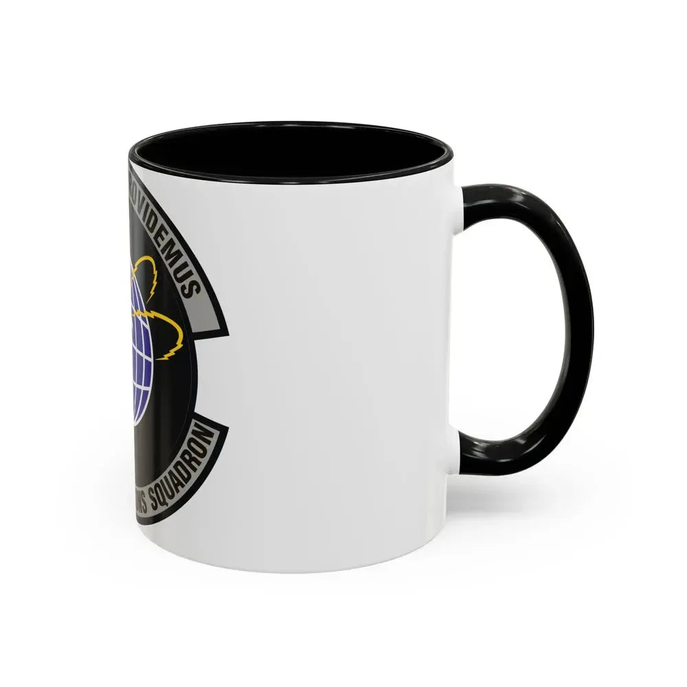 87th Communications Squadron (U.S. Air Force) Accent Coffee Mug - Go Mug Yourself