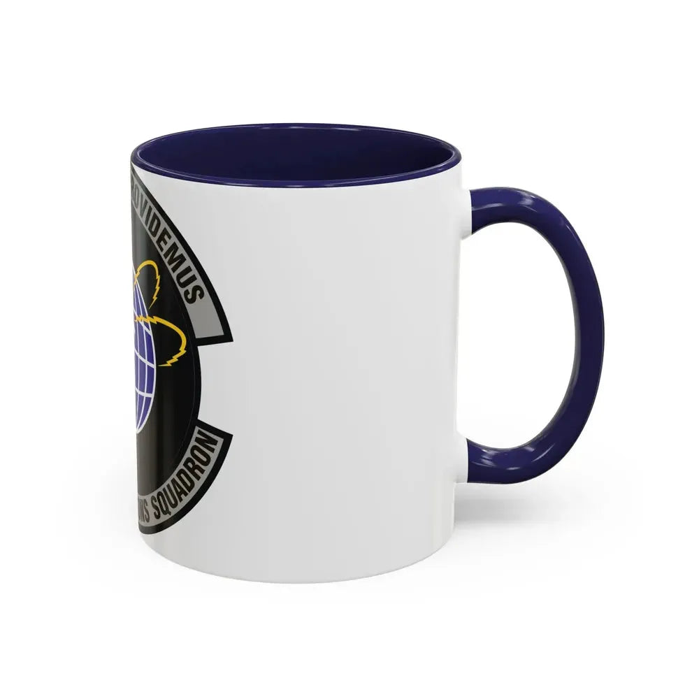 87th Communications Squadron (U.S. Air Force) Accent Coffee Mug - Go Mug Yourself