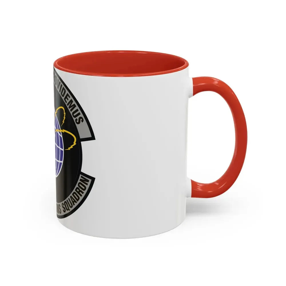 87th Communications Squadron (U.S. Air Force) Accent Coffee Mug - Go Mug Yourself