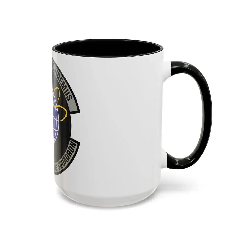 87th Communications Squadron (U.S. Air Force) Accent Coffee Mug - Go Mug Yourself