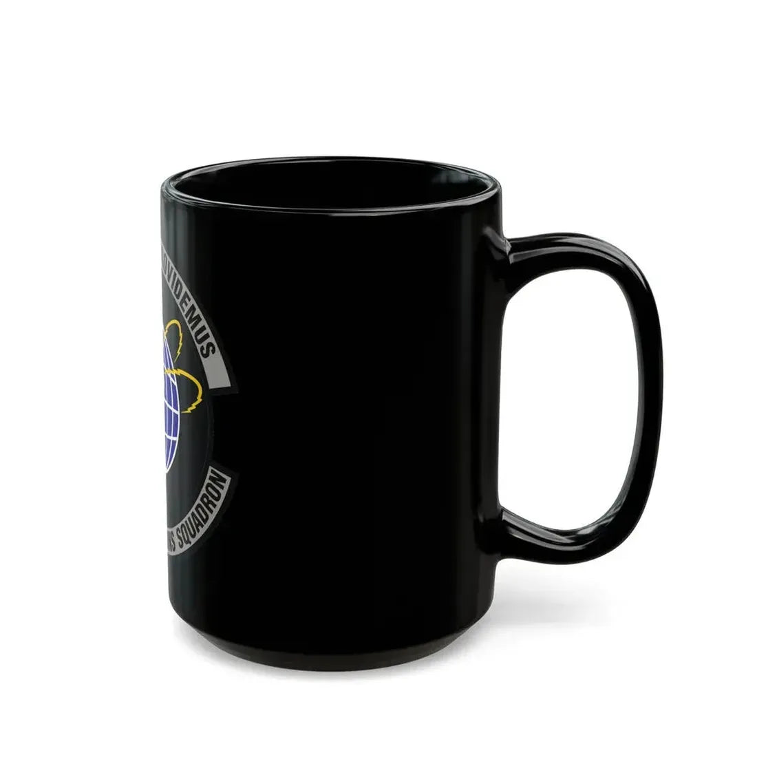 87th Communications Squadron (U.S. Air Force) Black Coffee Mug - Go Mug Yourself