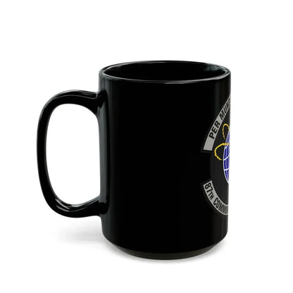 87th Communications Squadron (U.S. Air Force) Black Coffee Mug - Go Mug Yourself