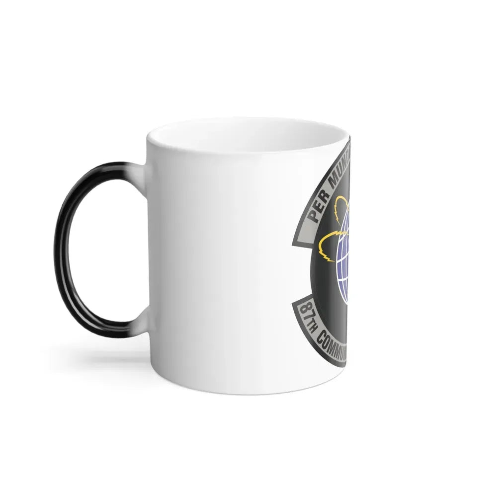 87th Communications Squadron (U.S. Air Force) Color Changing Mug - Go Mug Yourself