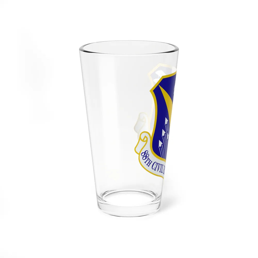 88 Civil Engineer Group AFMC (U.S. Air Force) Pint Glass 16oz-Go Mug Yourself