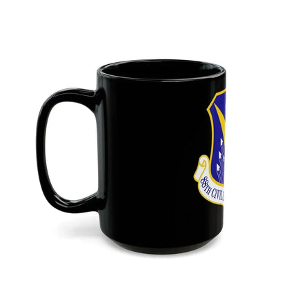 88 Civil Engineer Group AFMC (U.S. Air Force) Black Coffee Mug - Go Mug Yourself