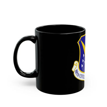 88 Civil Engineer Group AFMC (U.S. Air Force) Black Coffee Mug - Go Mug Yourself