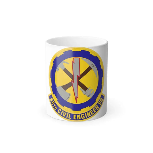 88 Civil Engineer Squadron AFMC (U.S. Air Force) Color Changing Mug 11oz - Go Mug Yourself