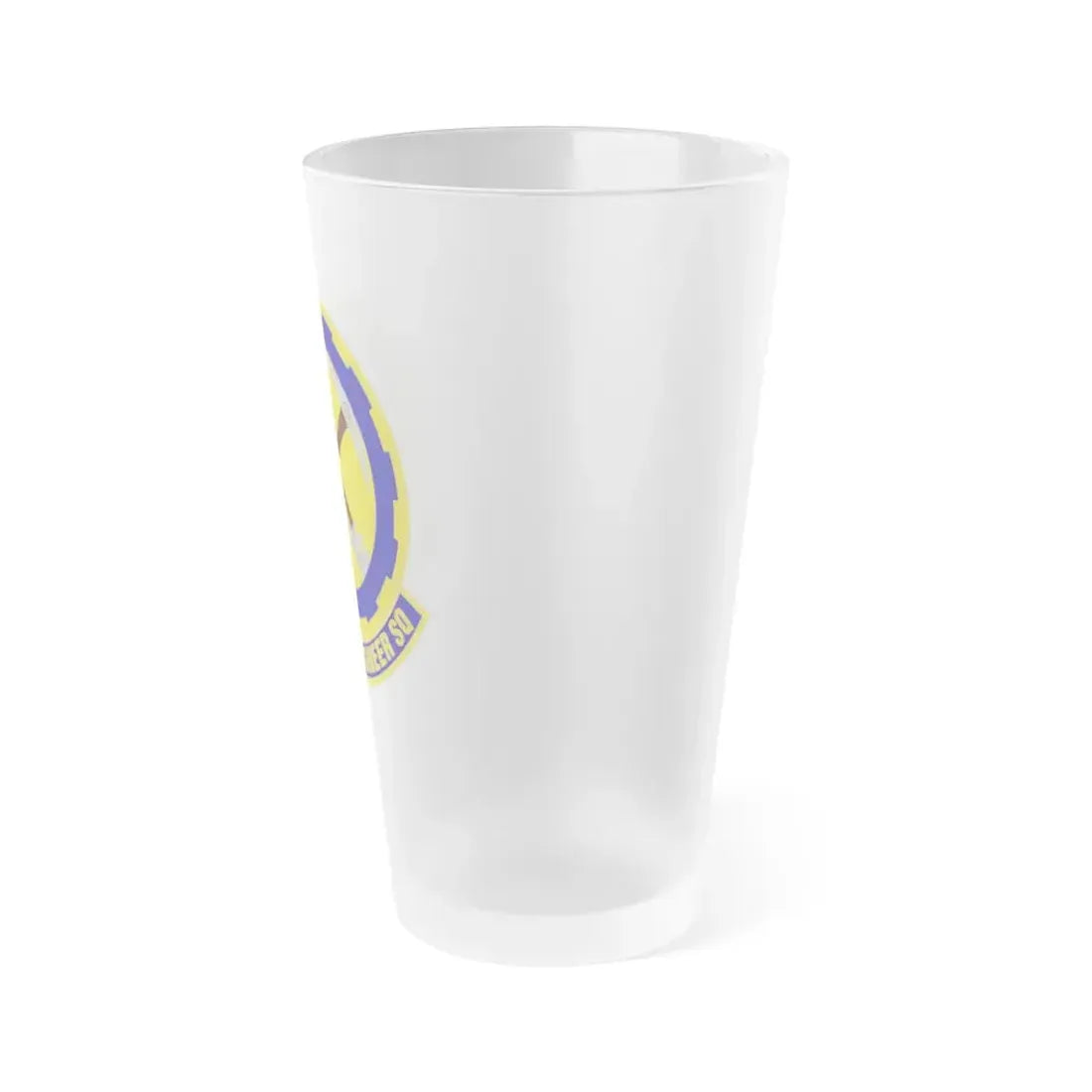 88 Civil Engineer Squadron AFMC (U.S. Air Force) Frosted Pint Glass 16oz - Go Mug Yourself