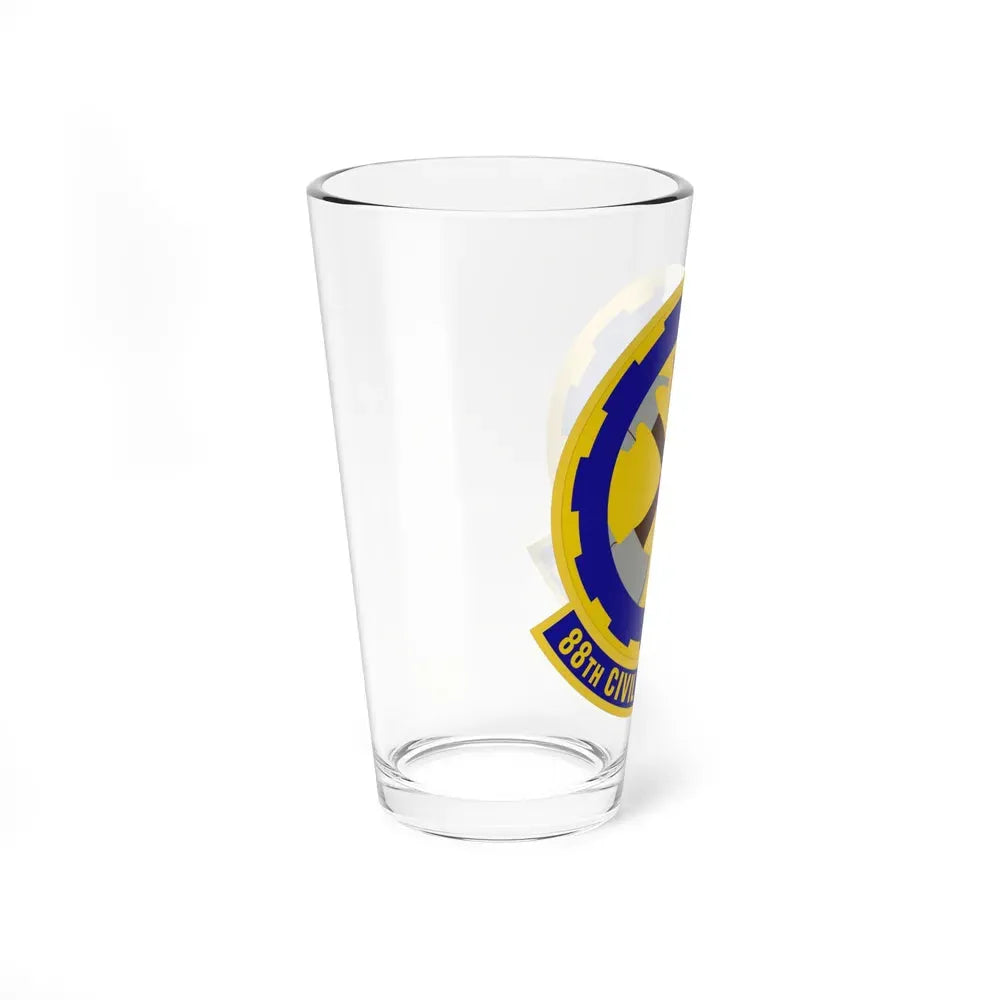 88 Civil Engineer Squadron AFMC (U.S. Air Force) Pint Glass 16oz - Go Mug Yourself