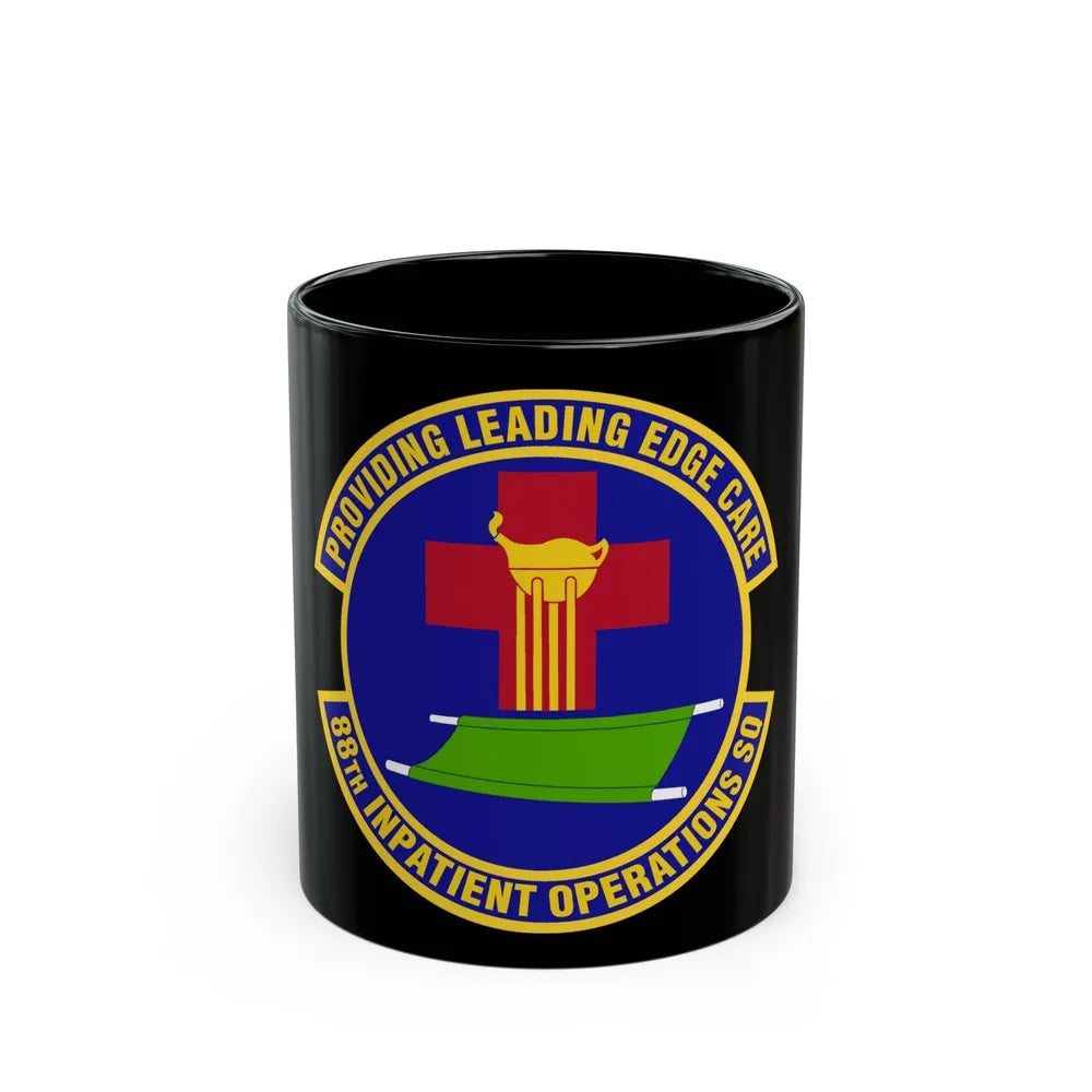 88 Inpatient Operations Squadron AFMC (U.S. Air Force) Black Coffee Mug-11oz-Go Mug Yourself