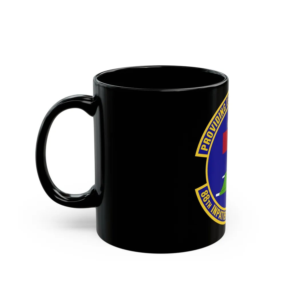 88 Inpatient Operations Squadron AFMC (U.S. Air Force) Black Coffee Mug-Go Mug Yourself