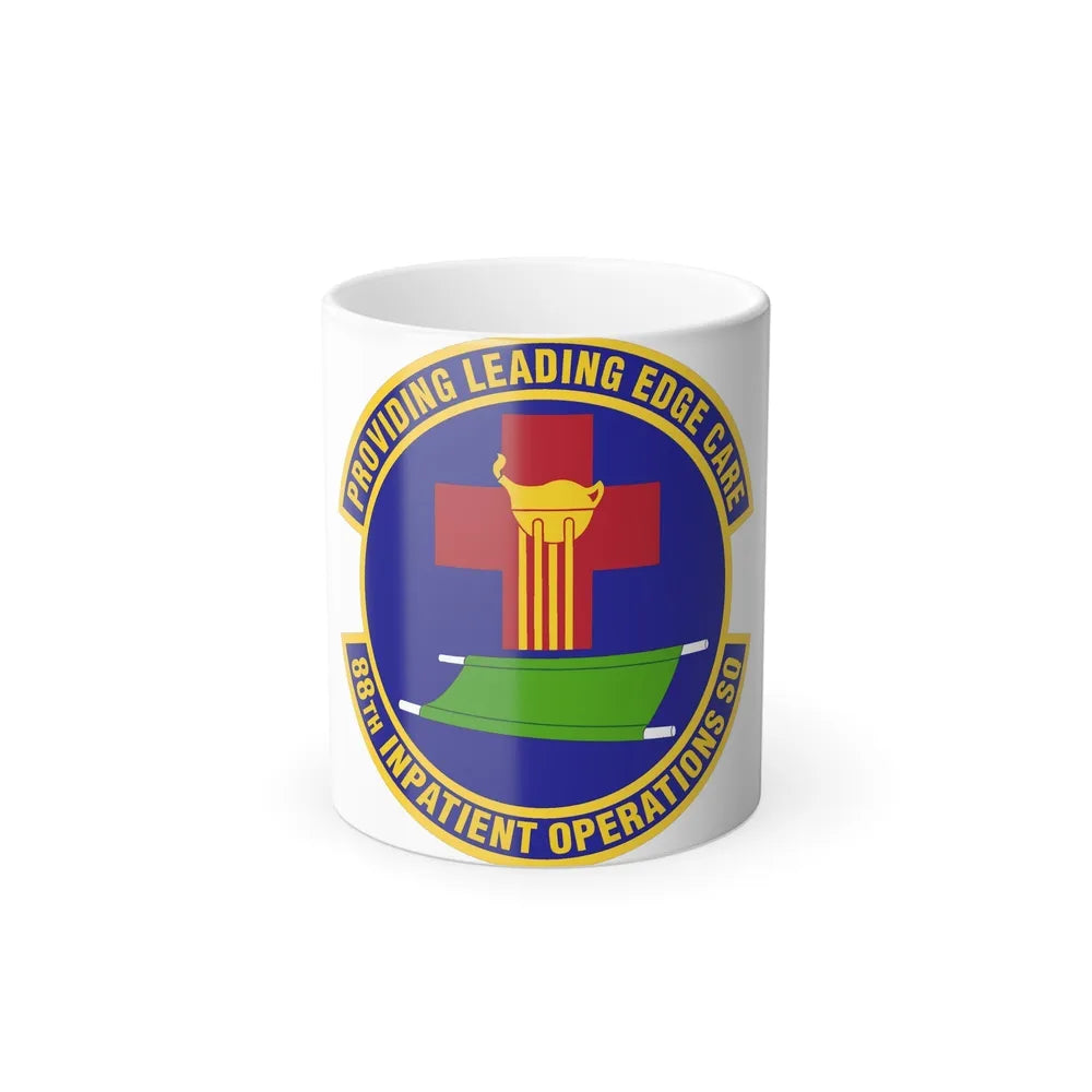 88 Inpatient Operations Squadron AFMC (U.S. Air Force) Color Changing Mug-11oz-Go Mug Yourself