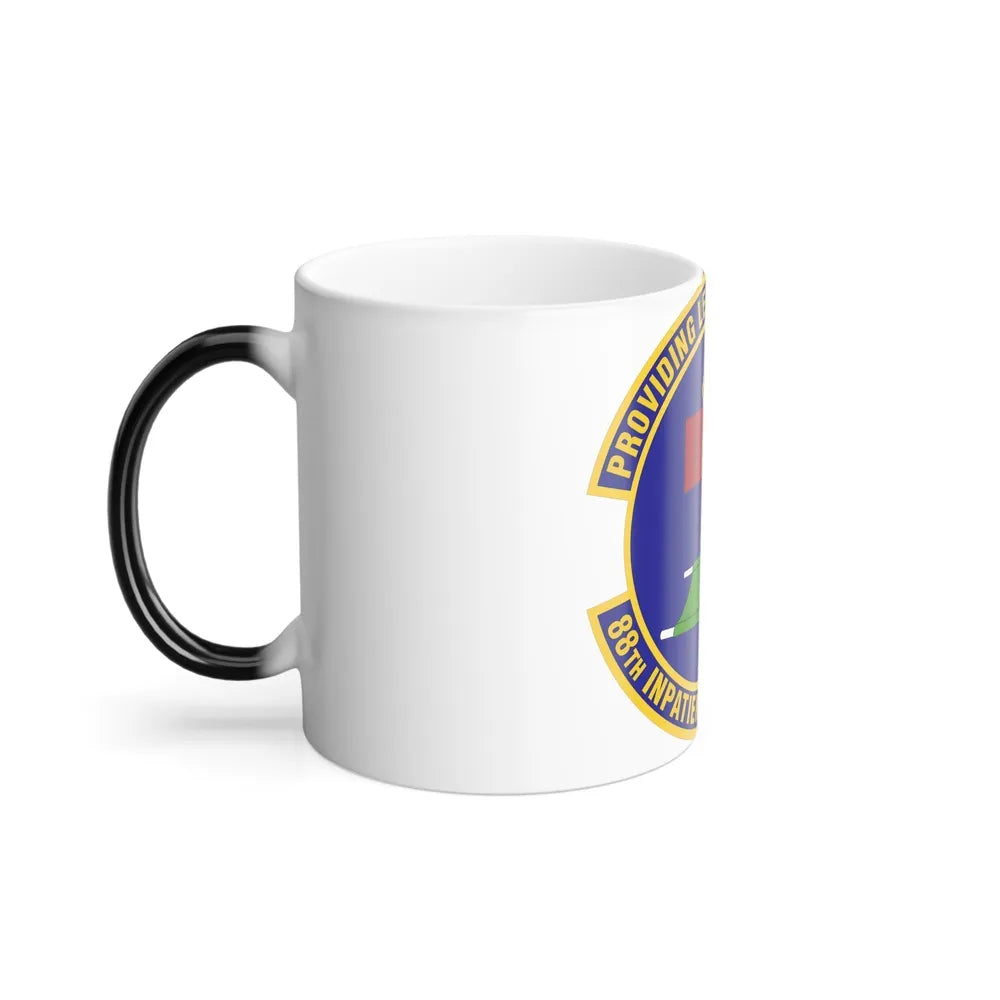 88 Inpatient Operations Squadron AFMC (U.S. Air Force) Color Changing Mug-Go Mug Yourself