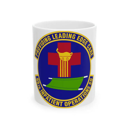 88 Inpatient Operations Squadron AFMC (U.S. Air Force) White Coffee Mug-11oz-Go Mug Yourself