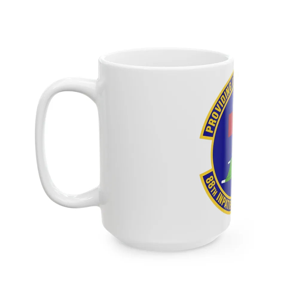 88 Inpatient Operations Squadron AFMC (U.S. Air Force) White Coffee Mug-Go Mug Yourself