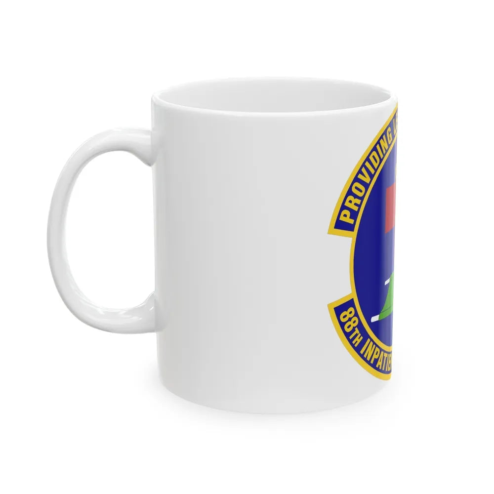 88 Inpatient Operations Squadron AFMC (U.S. Air Force) White Coffee Mug-Go Mug Yourself