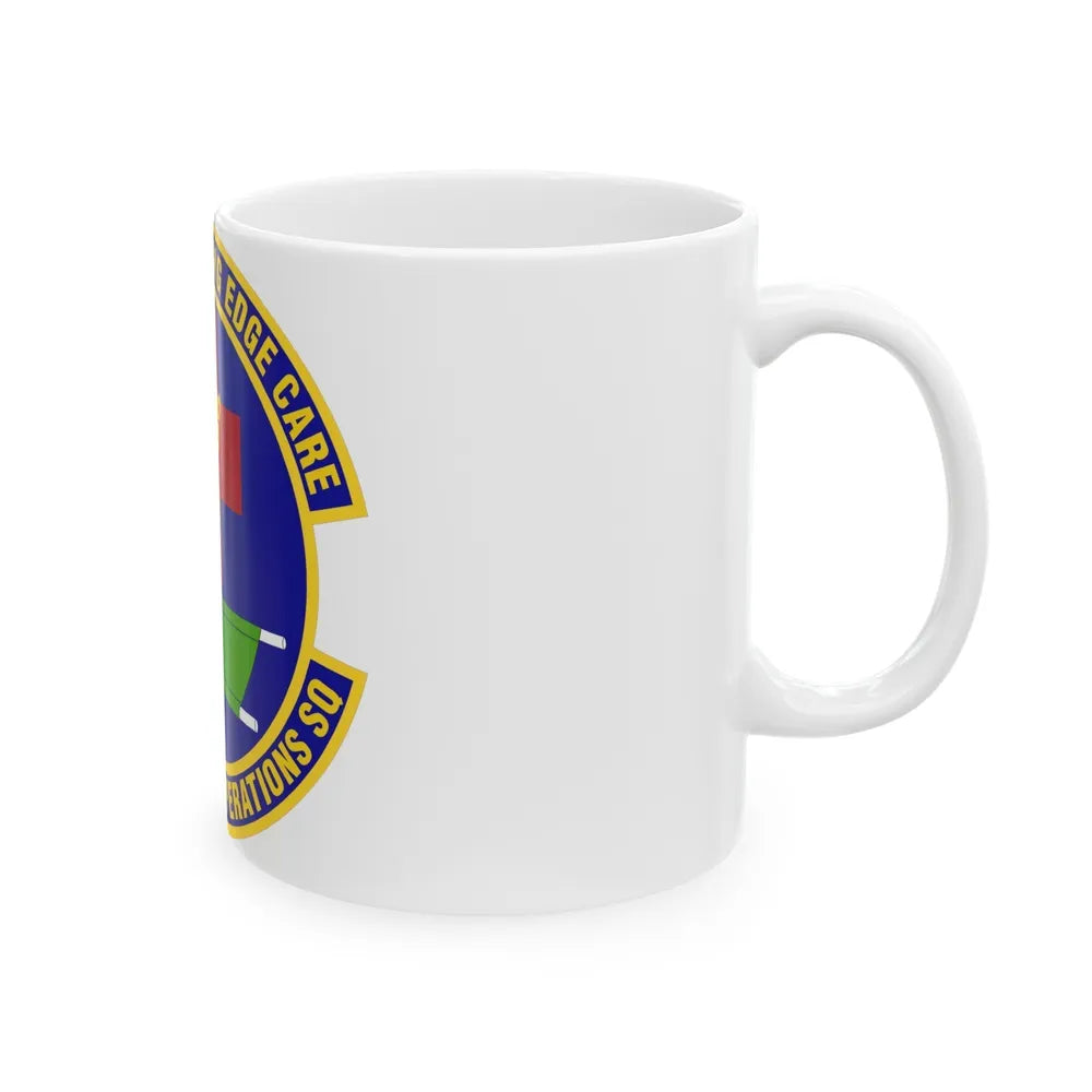 88 Inpatient Operations Squadron AFMC (U.S. Air Force) White Coffee Mug-Go Mug Yourself