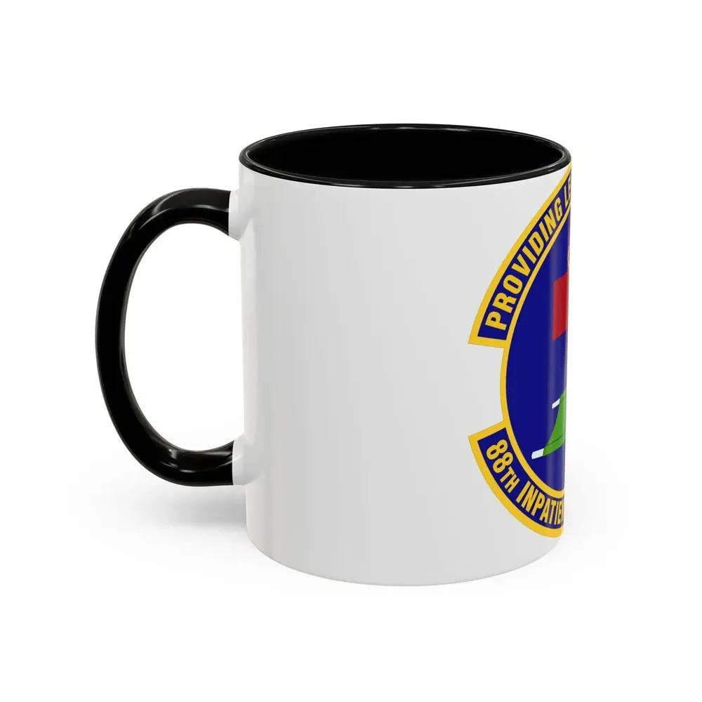 88 Inpatient Operations Squadron AFMC (U.S. Air Force) Accent Coffee Mug - Go Mug Yourself