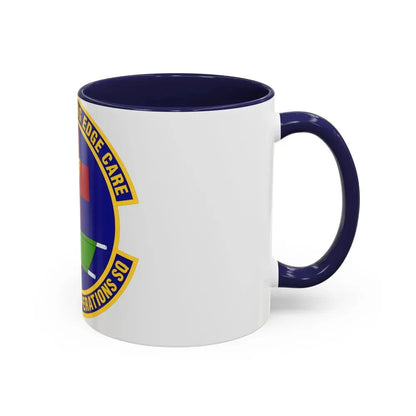 88 Inpatient Operations Squadron AFMC (U.S. Air Force) Accent Coffee Mug - Go Mug Yourself