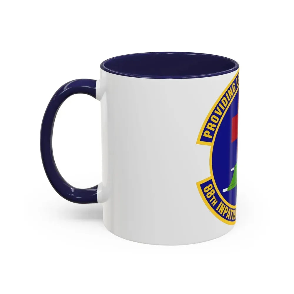 88 Inpatient Operations Squadron AFMC (U.S. Air Force) Accent Coffee Mug - Go Mug Yourself
