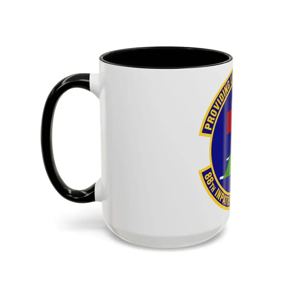 88 Inpatient Operations Squadron AFMC (U.S. Air Force) Accent Coffee Mug - Go Mug Yourself