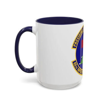 88 Inpatient Operations Squadron AFMC (U.S. Air Force) Accent Coffee Mug - Go Mug Yourself
