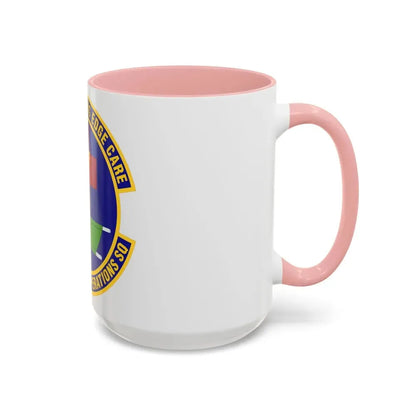 88 Inpatient Operations Squadron AFMC (U.S. Air Force) Accent Coffee Mug - Go Mug Yourself
