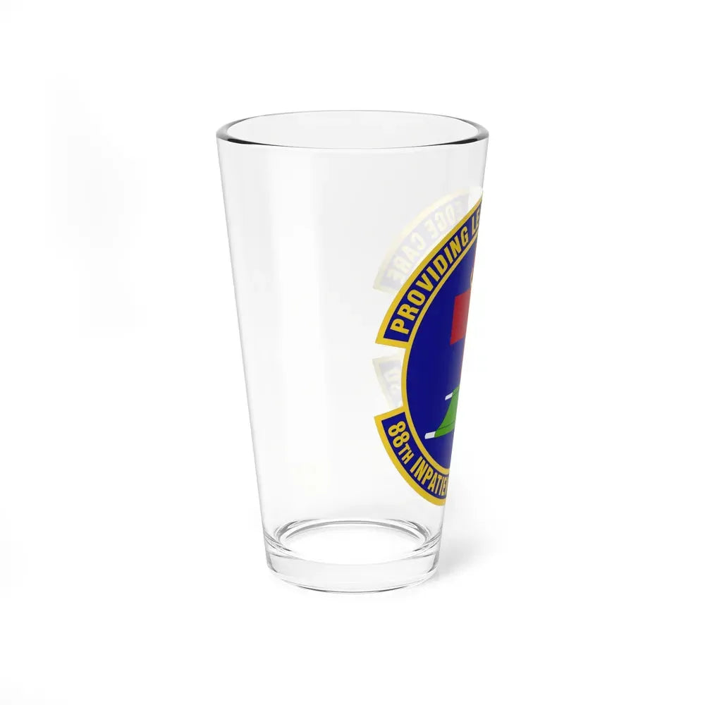 88 Inpatient Operations Squadron AFMC (U.S. Air Force) Pint Glass 16oz - Go Mug Yourself