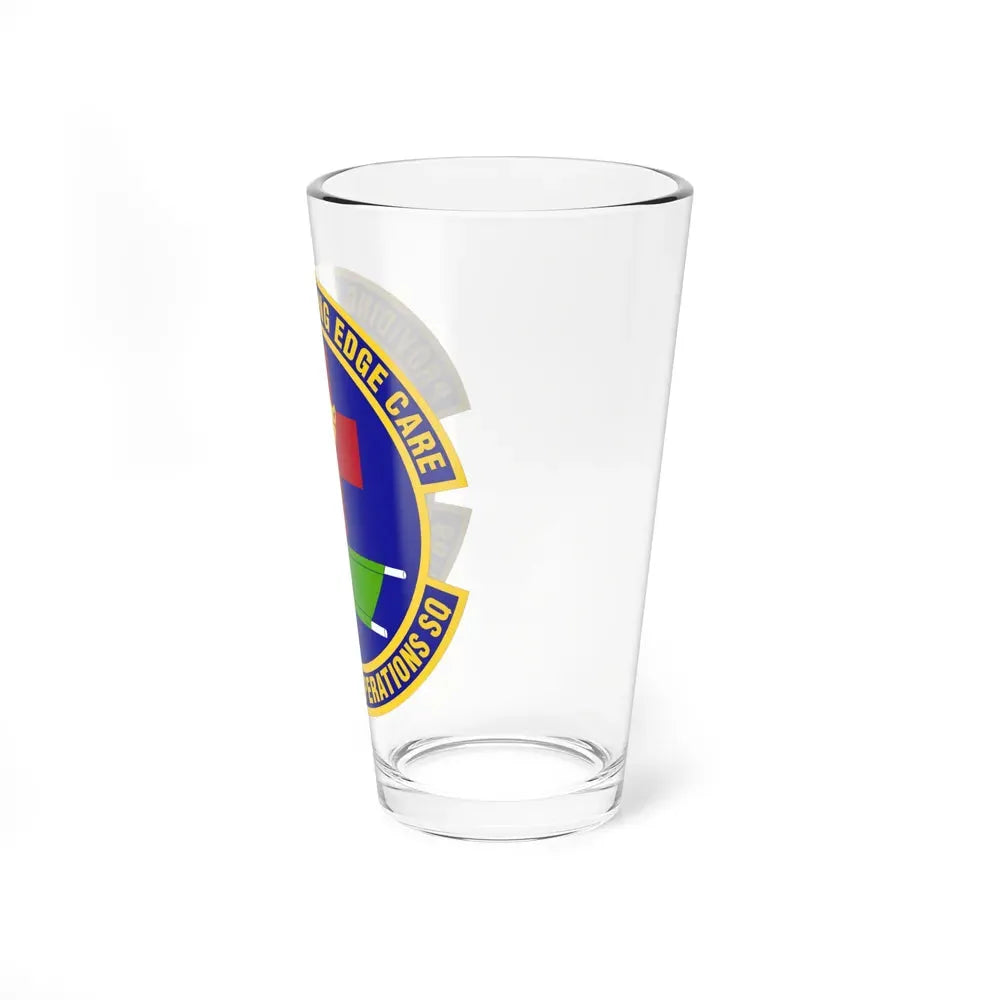 88 Inpatient Operations Squadron AFMC (U.S. Air Force) Pint Glass 16oz - Go Mug Yourself