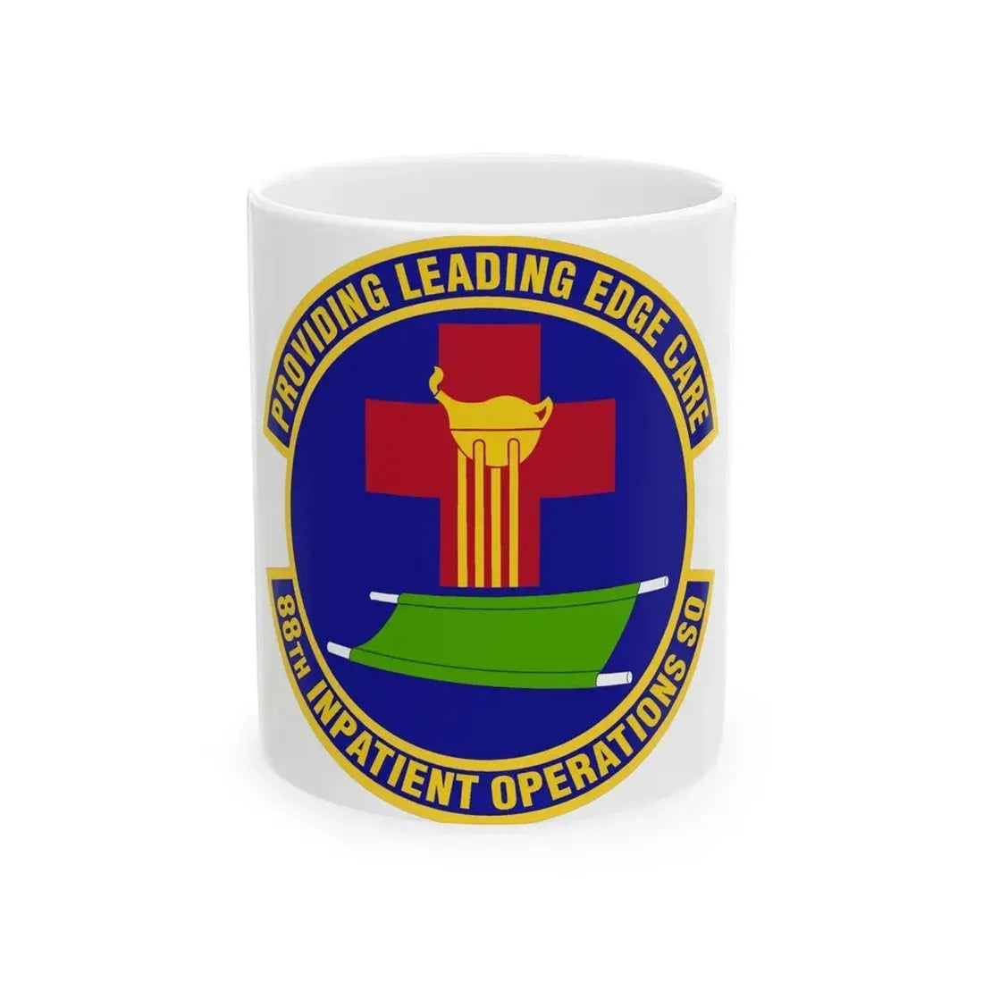 88 Inpatient Operations Squadron AFMC (U.S. Air Force) White Coffee Mug 11oz - Go Mug Yourself