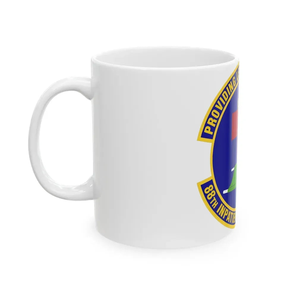 88 Inpatient Operations Squadron AFMC (U.S. Air Force) White Coffee Mug - Go Mug Yourself