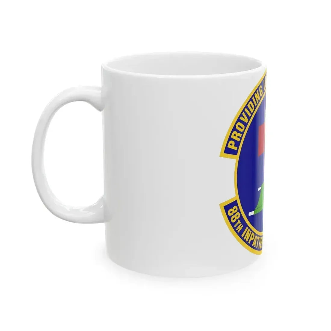88 Inpatient Operations Squadron AFMC (U.S. Air Force) White Coffee Mug - Go Mug Yourself