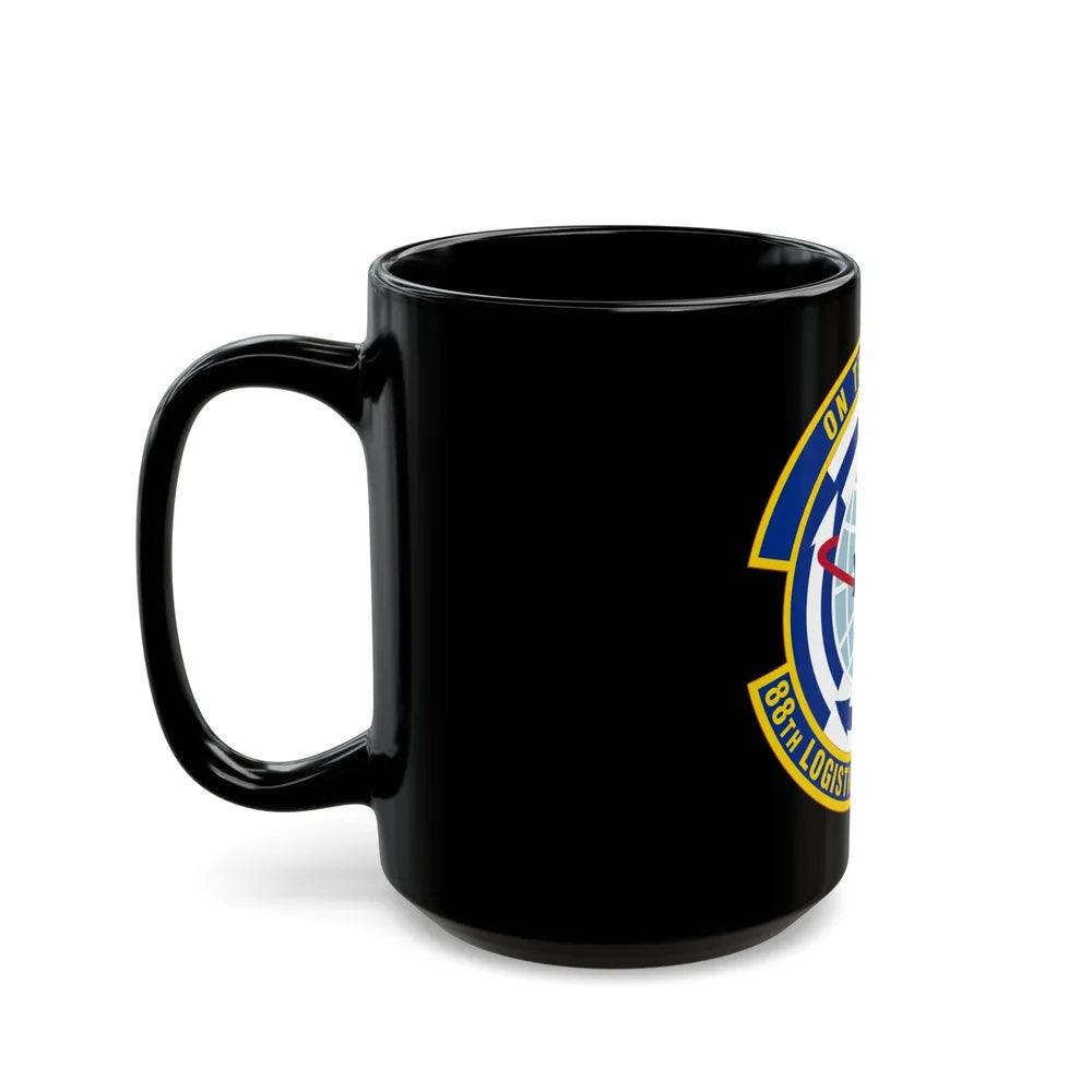 88 Logistics Readiness Squadron AFMC (U.S. Air Force) Black Coffee Mug-Go Mug Yourself