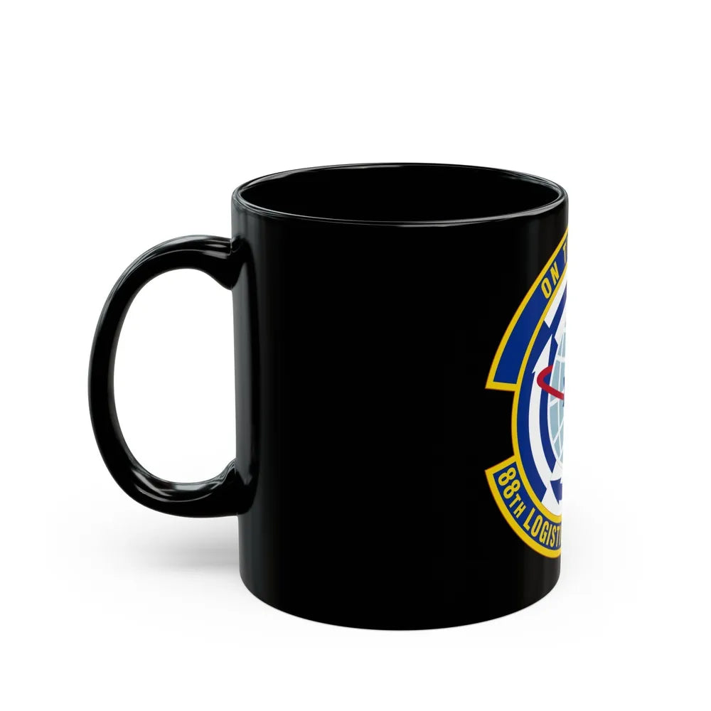 88 Logistics Readiness Squadron AFMC (U.S. Air Force) Black Coffee Mug-Go Mug Yourself