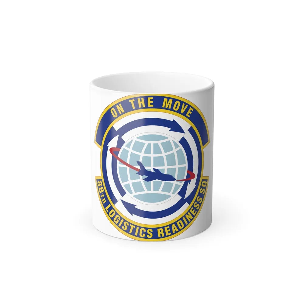 88 Logistics Readiness Squadron AFMC (U.S. Air Force) Color Changing Mug-11oz-Go Mug Yourself