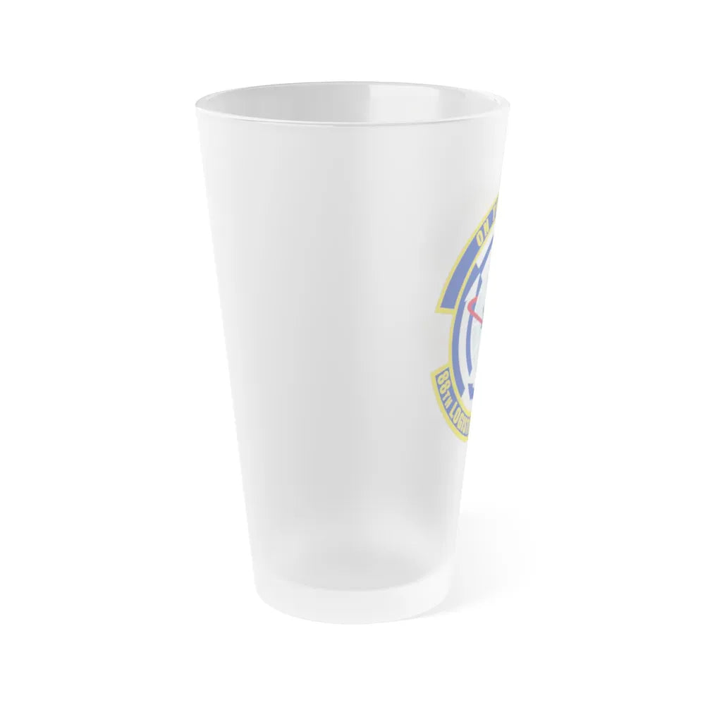 88 Logistics Readiness Squadron AFMC (U.S. Air Force) Frosted Pint Glass 16oz-Go Mug Yourself