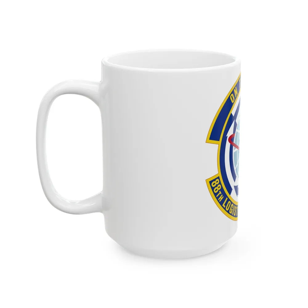 88 Logistics Readiness Squadron AFMC (U.S. Air Force) White Coffee Mug-Go Mug Yourself