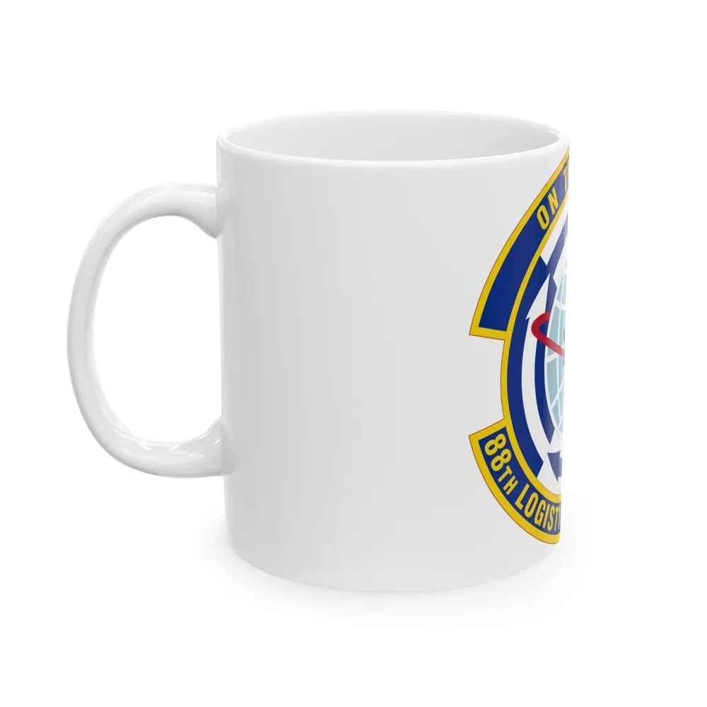 88 Logistics Readiness Squadron AFMC (U.S. Air Force) White Coffee Mug-Go Mug Yourself