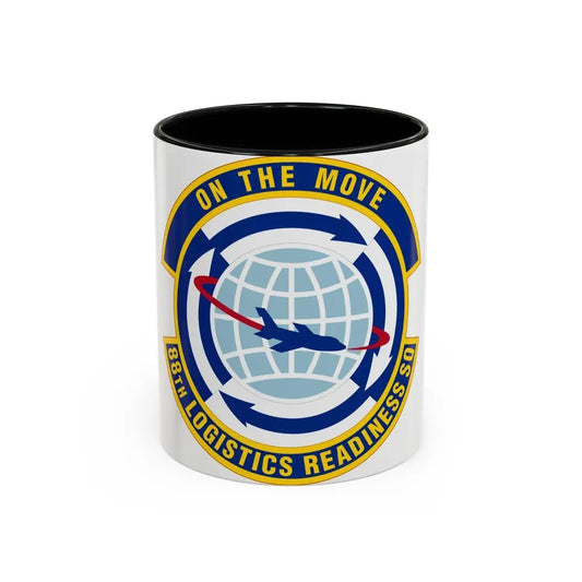 88 Logistics Readiness Squadron AFMC (U.S. Air Force) Accent Coffee Mug 11oz Black - Go Mug Yourself
