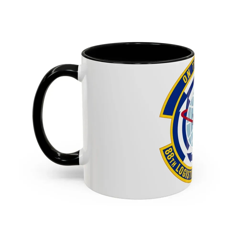 88 Logistics Readiness Squadron AFMC (U.S. Air Force) Accent Coffee Mug - Go Mug Yourself