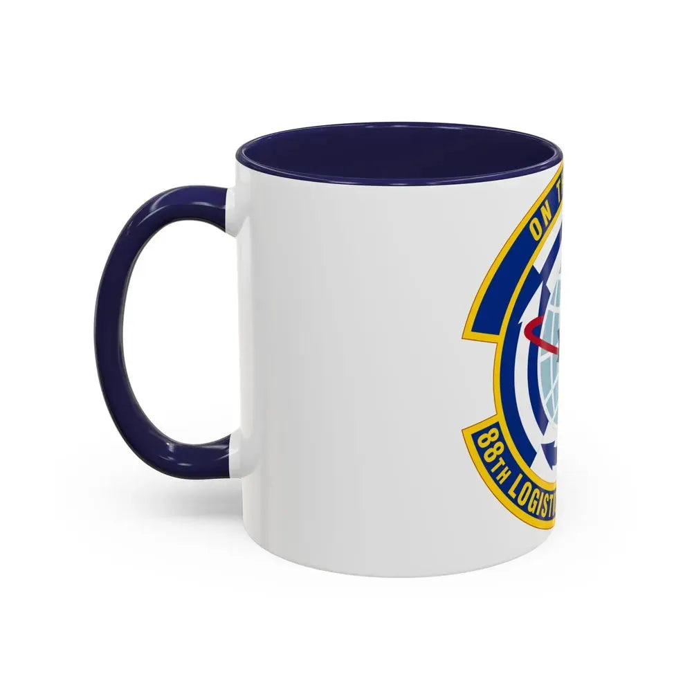88 Logistics Readiness Squadron AFMC (U.S. Air Force) Accent Coffee Mug - Go Mug Yourself