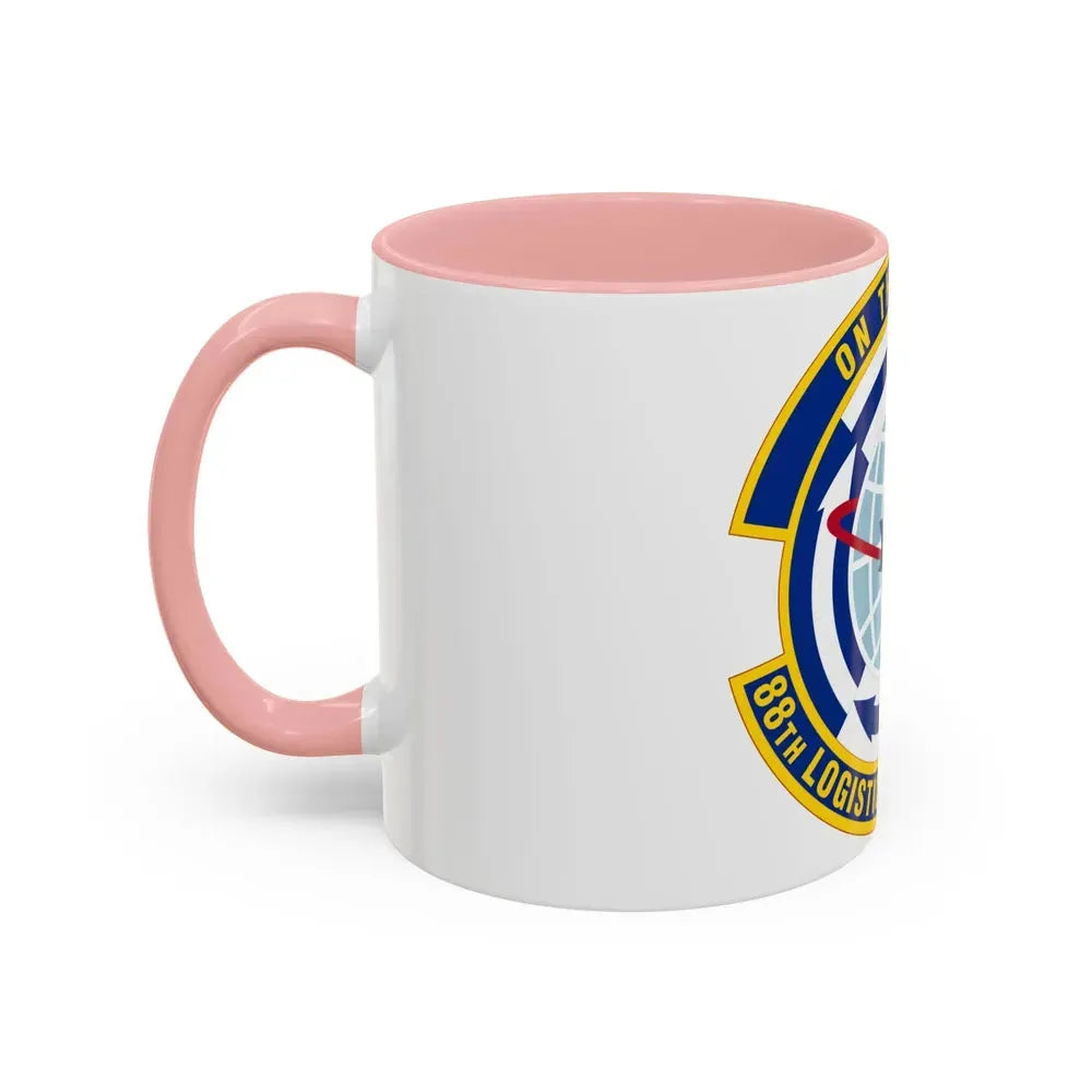 88 Logistics Readiness Squadron AFMC (U.S. Air Force) Accent Coffee Mug - Go Mug Yourself