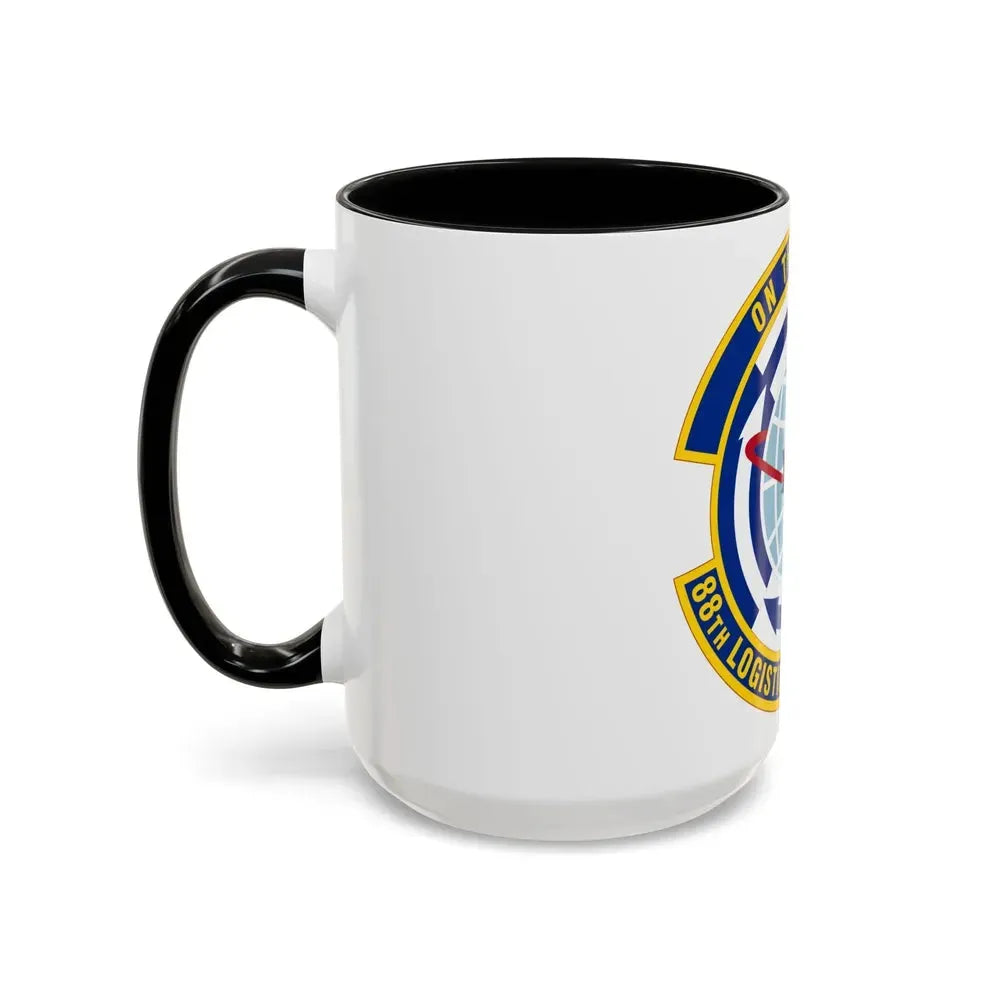 88 Logistics Readiness Squadron AFMC (U.S. Air Force) Accent Coffee Mug - Go Mug Yourself