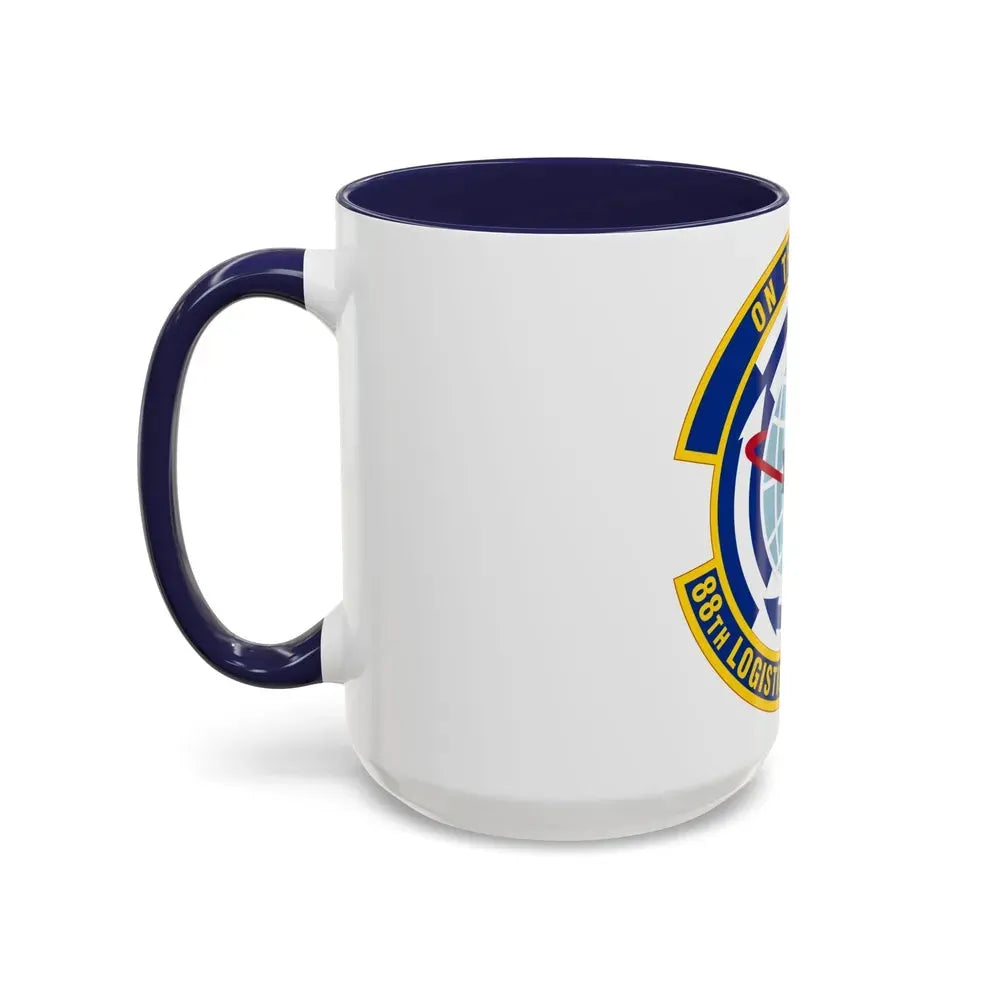 88 Logistics Readiness Squadron AFMC (U.S. Air Force) Accent Coffee Mug - Go Mug Yourself