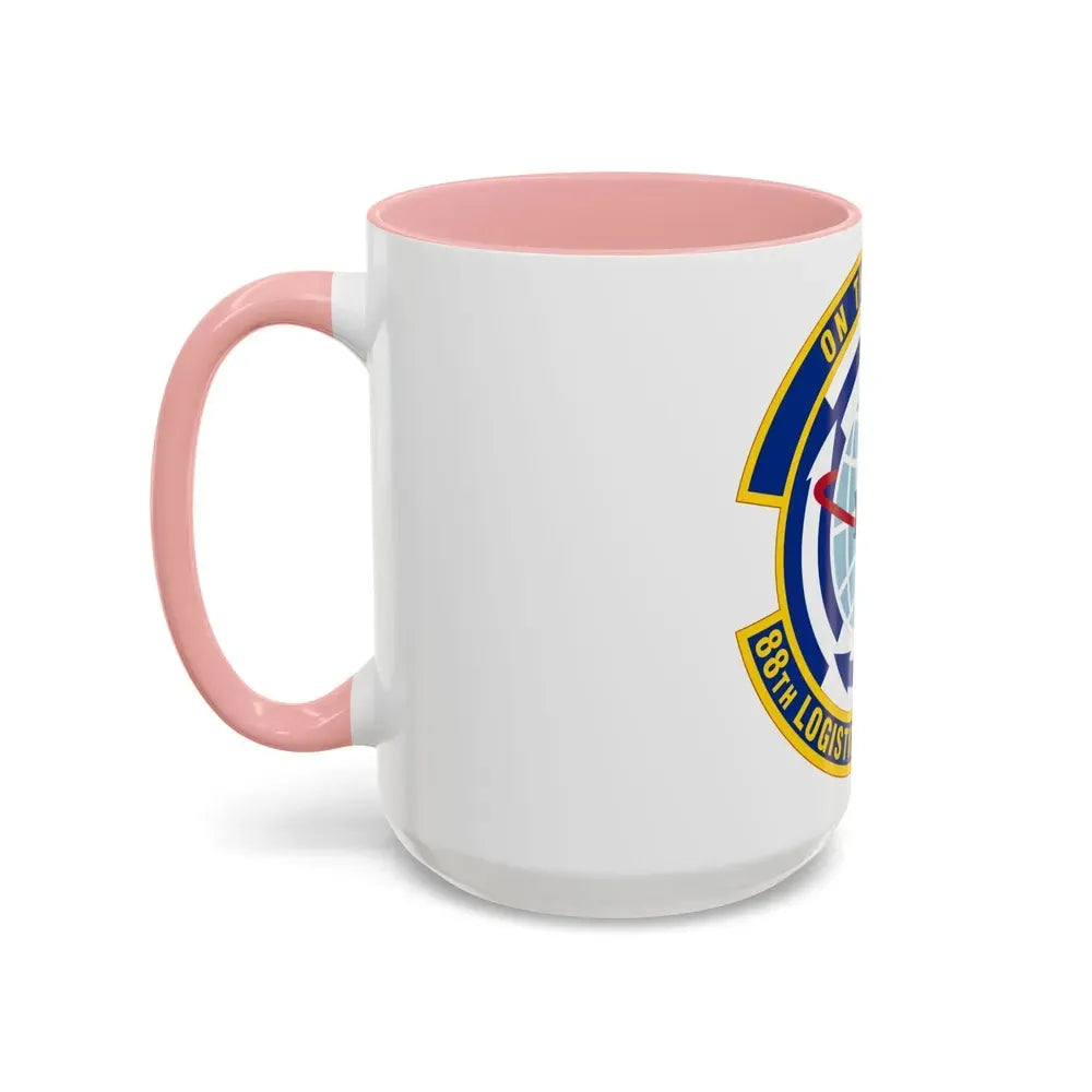 88 Logistics Readiness Squadron AFMC (U.S. Air Force) Accent Coffee Mug - Go Mug Yourself