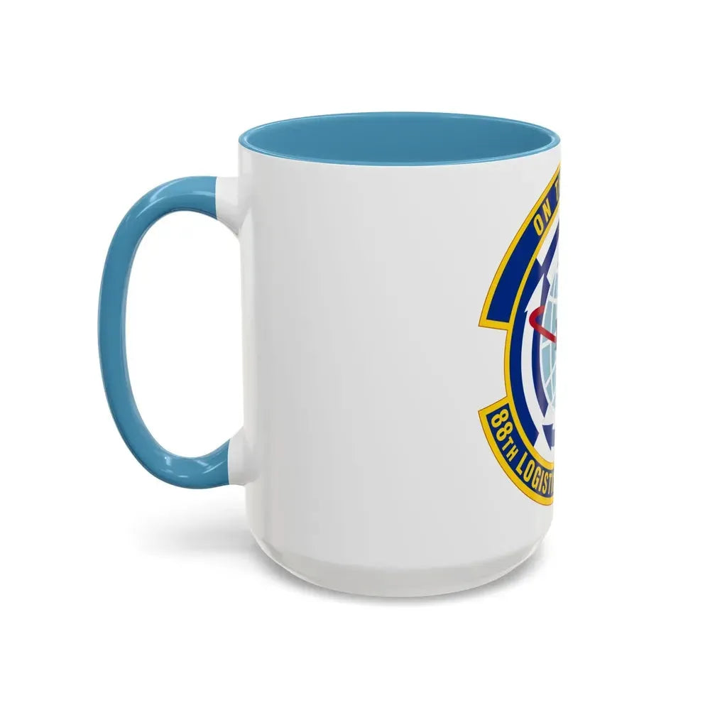 88 Logistics Readiness Squadron AFMC (U.S. Air Force) Accent Coffee Mug - Go Mug Yourself