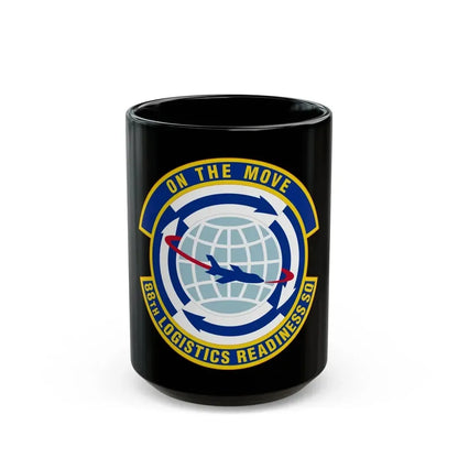 88 Logistics Readiness Squadron AFMC (U.S. Air Force) Black Coffee Mug 15oz - Go Mug Yourself
